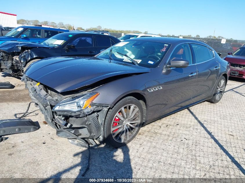 2019 MASERATI QUATTROPORTE S ZAM56YPA4K1316009