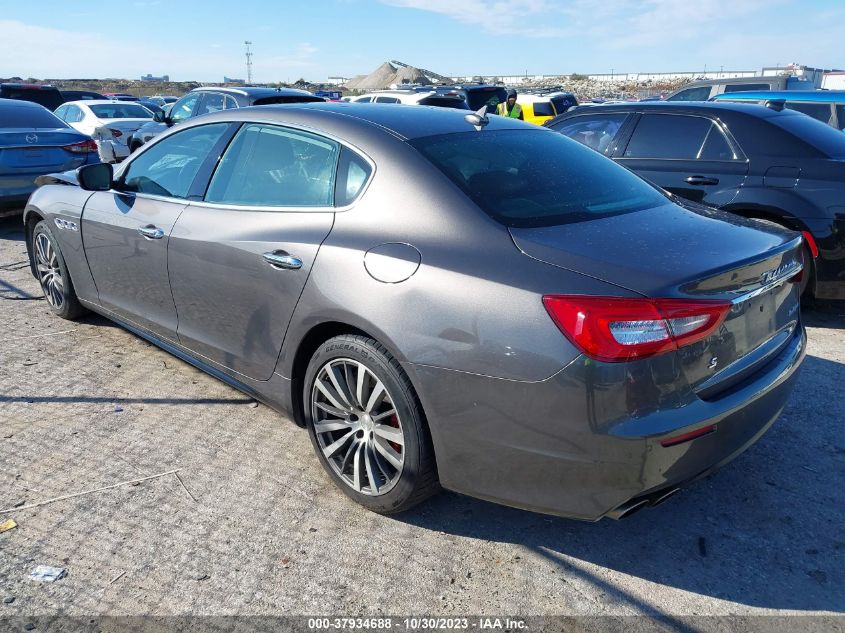 2019 MASERATI QUATTROPORTE S ZAM56YPA4K1316009