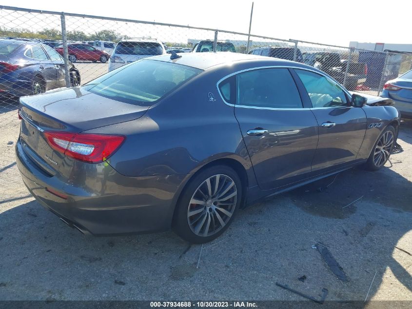 2019 MASERATI QUATTROPORTE S ZAM56YPA4K1316009