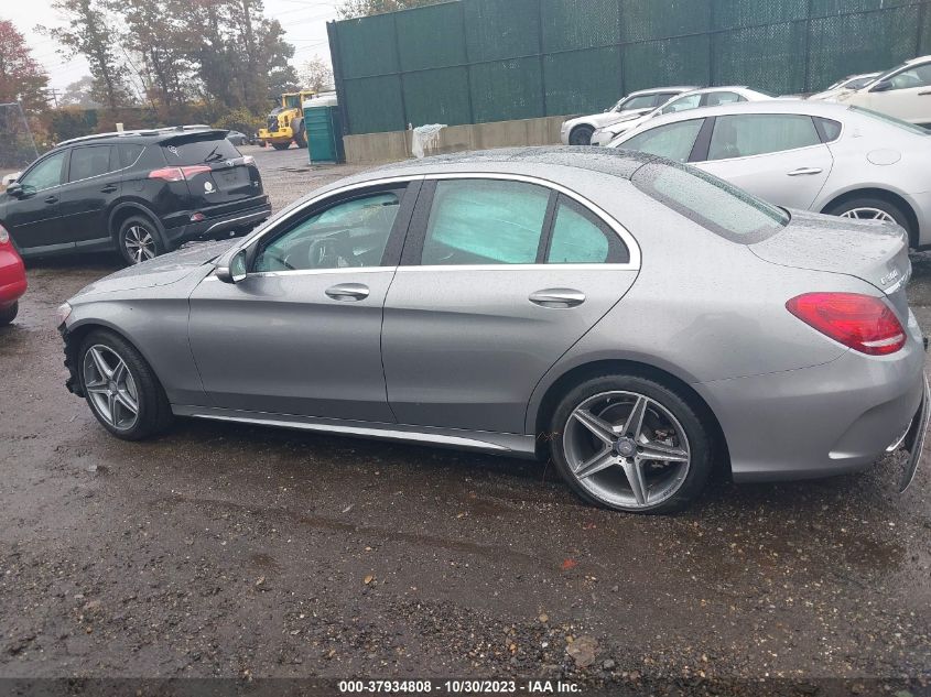 2015 MERCEDES-BENZ C-CLASS C 300 - 55SWF4KBXFU017265