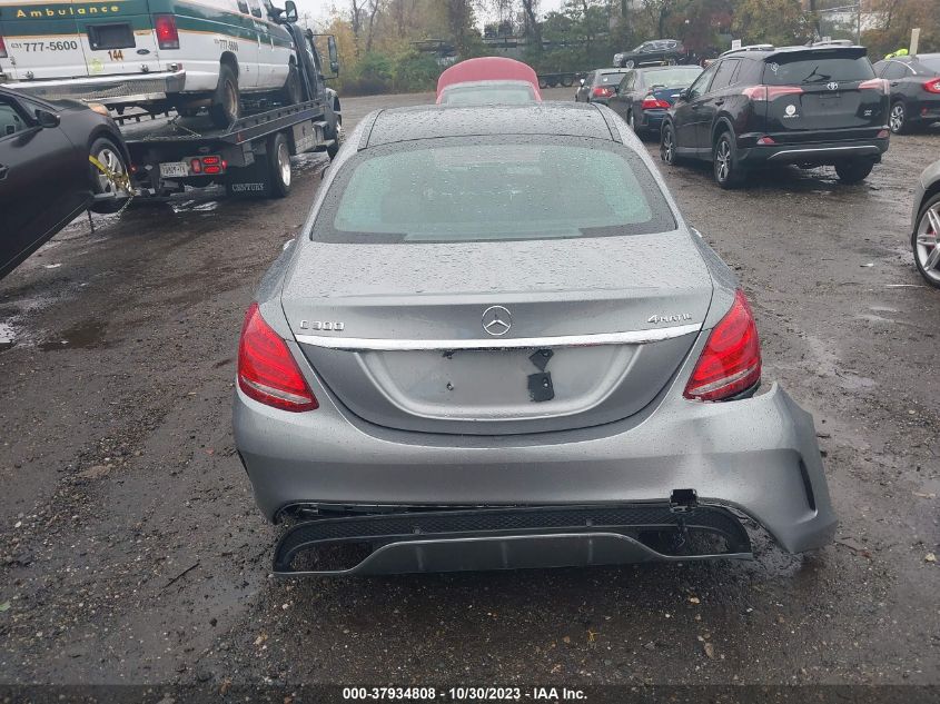2015 MERCEDES-BENZ C-CLASS C 300 - 55SWF4KBXFU017265