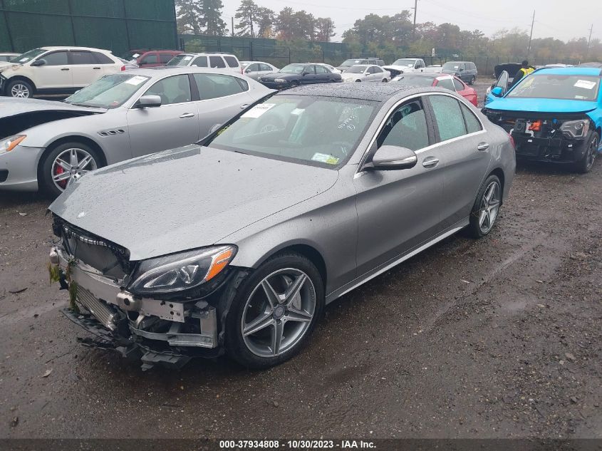 2015 MERCEDES-BENZ C-CLASS C 300 - 55SWF4KBXFU017265