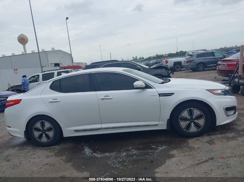 2013 KIA OPTIMA HYBRID LX - KNAGM4AD2D5061237