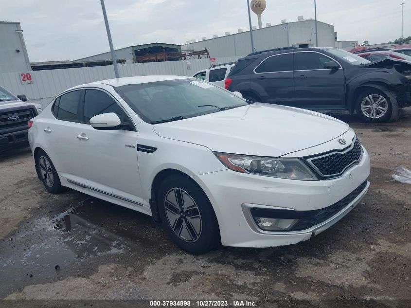 2013 KIA OPTIMA HYBRID LX - KNAGM4AD2D5061237
