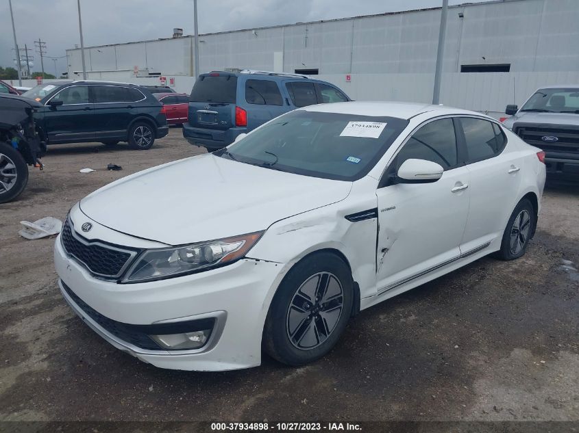 2013 KIA OPTIMA HYBRID LX - KNAGM4AD2D5061237