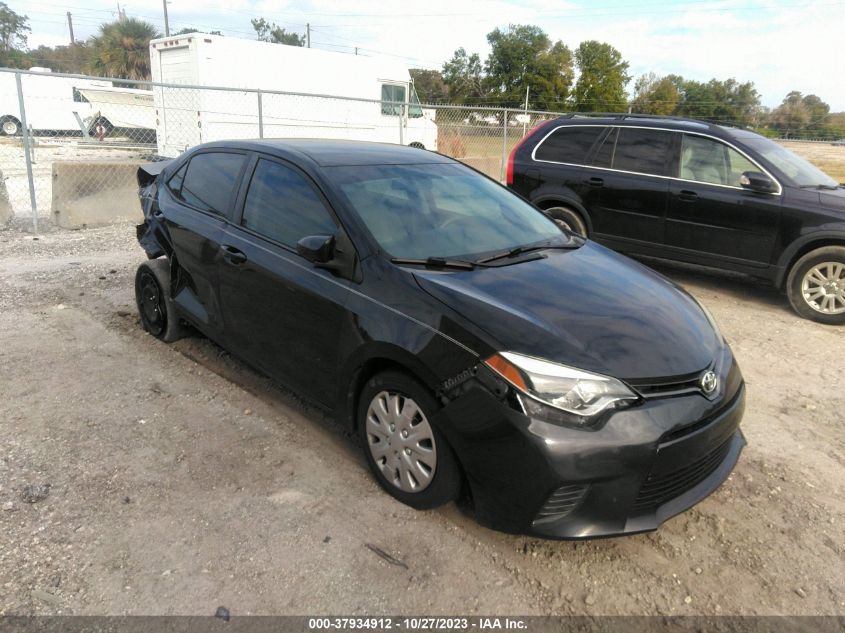 2015 TOYOTA COROLLA L/LE/LE PLS/PRM/S/S PLS - 2T1BURHE9FC284423