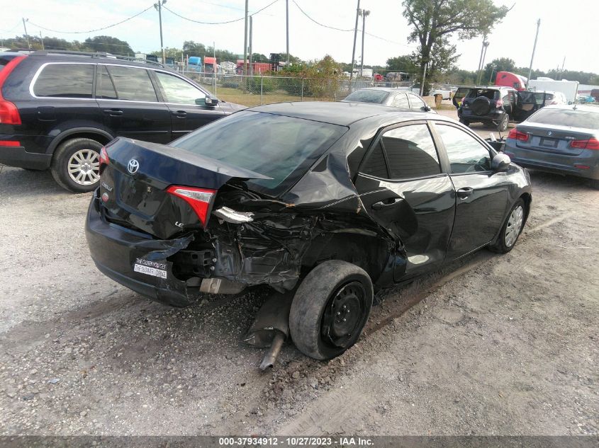 2015 TOYOTA COROLLA L/LE/LE PLS/PRM/S/S PLS - 2T1BURHE9FC284423