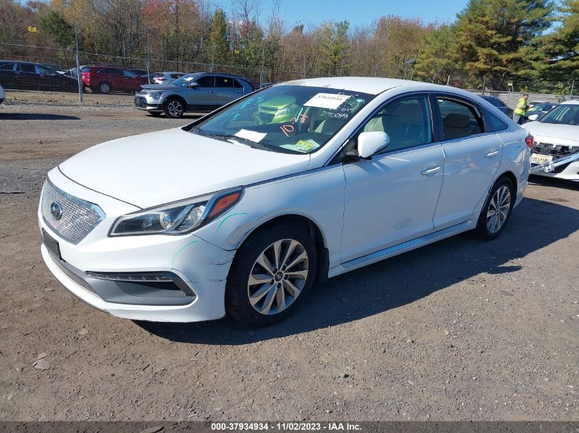 2016 HYUNDAI SONATA HYBRID - 5NPE34A12GH290049