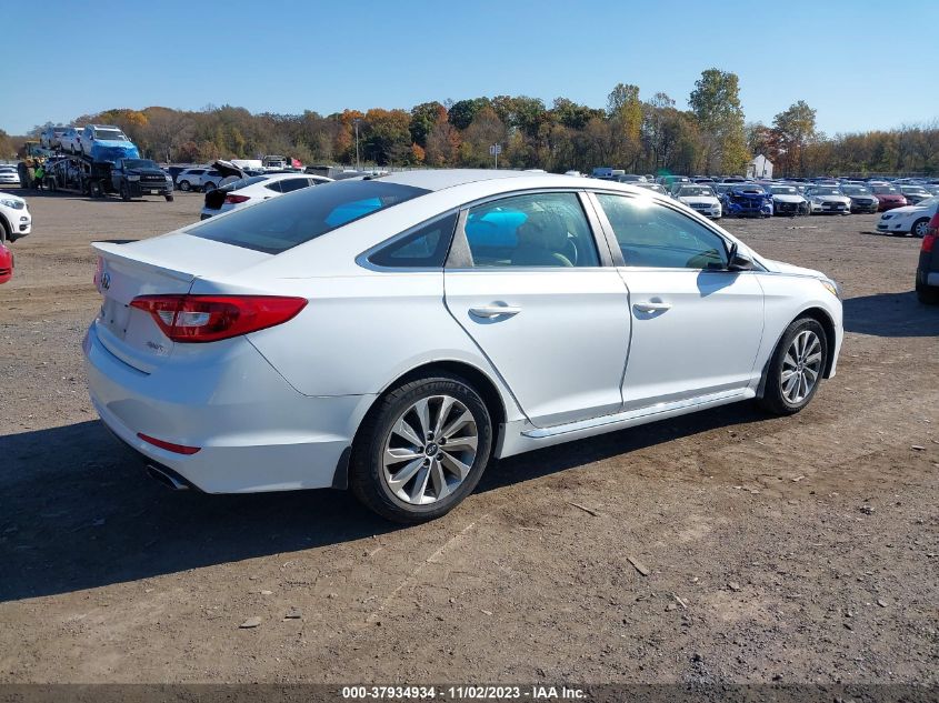 2016 HYUNDAI SONATA HYBRID - 5NPE34A12GH290049