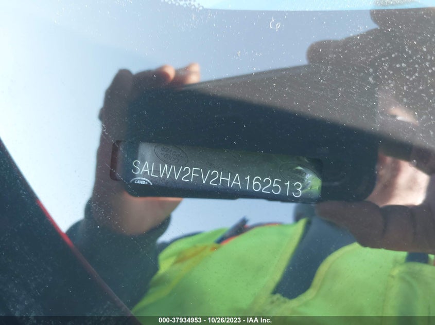 VIN SALWV2FV2HA162513 2017 LAND ROVER RANGE ROVER SPORT HSE DYNAMIC