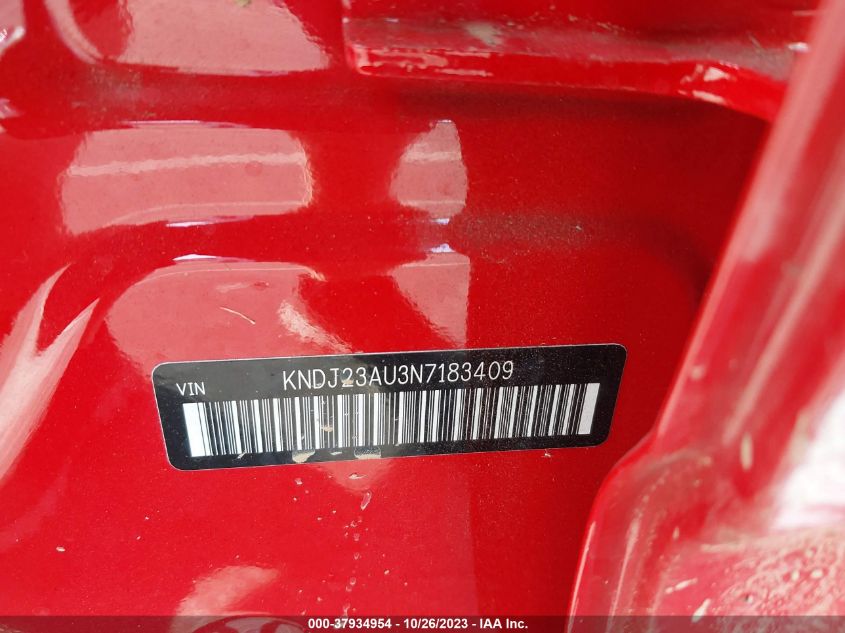 2022 KIA SOUL LX - KNDJ23AU3N7183409
