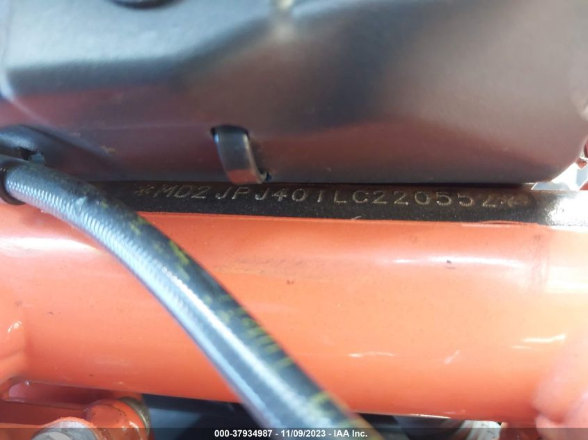 2020 KTM 390 DUKE MD2JPJ401LC220552