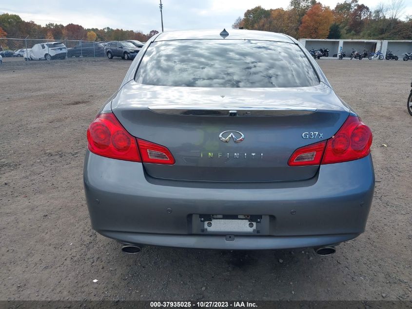 2013 INFINITI G37X - JN1CV6ARXDM355791