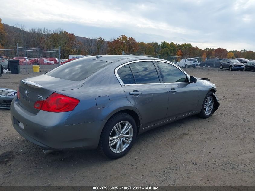 2013 INFINITI G37X - JN1CV6ARXDM355791