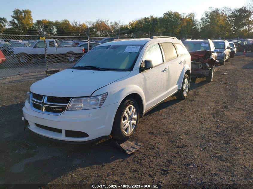 VIN 3C4PDCAB9HT638394 2017 DODGE JOURNEY SE