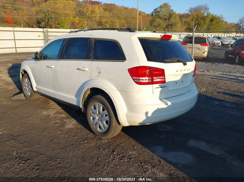 VIN 3C4PDCAB9HT638394 2017 DODGE JOURNEY SE