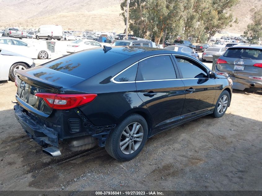 2016 HYUNDAI SONATA 2.4L SE - 5NPE24AF5GH321569