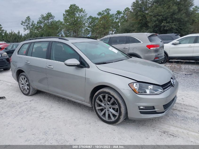 3VWC17AU7HM544361 VOLKSWAGEN GOLF SPORTWAGEN S/SE/SEL 2017
