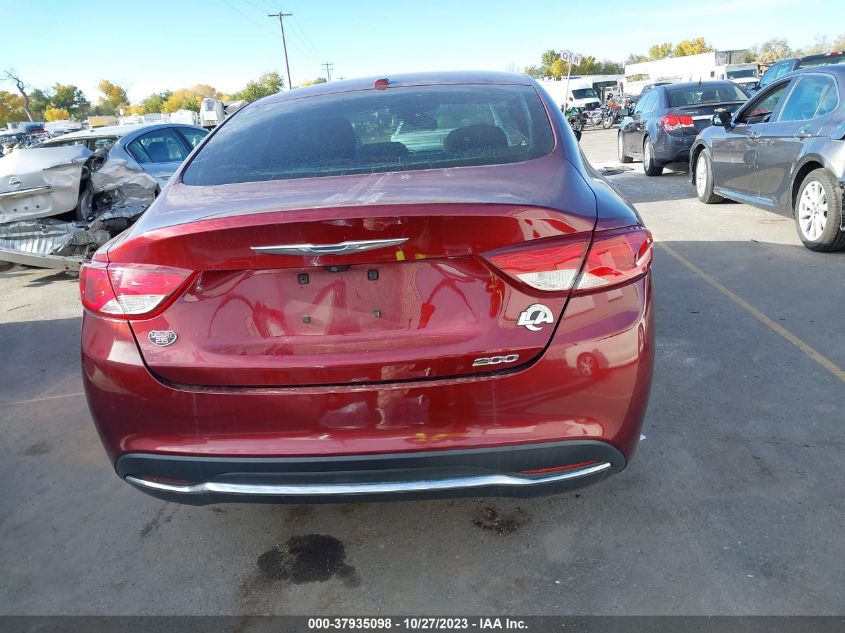 2015 CHRYSLER 200 LIMITED - 1C3CCCAB8FN537821