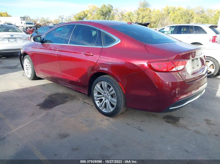 2015 CHRYSLER 200 LIMITED - 1C3CCCAB8FN537821