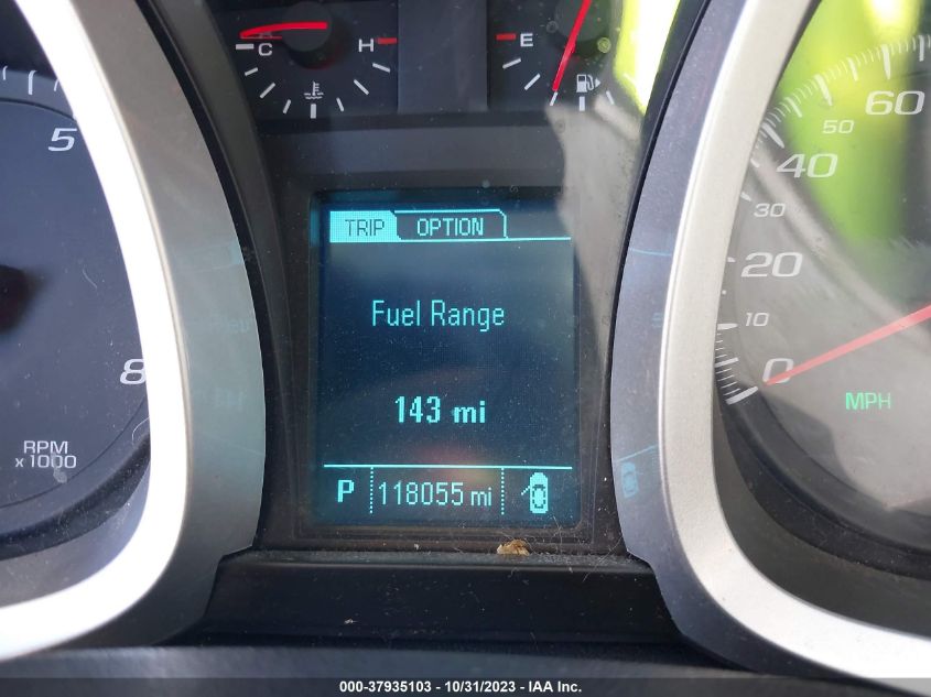 2013 CHEVROLET EQUINOX LTZ - 1GNFLGEKXDZ133720