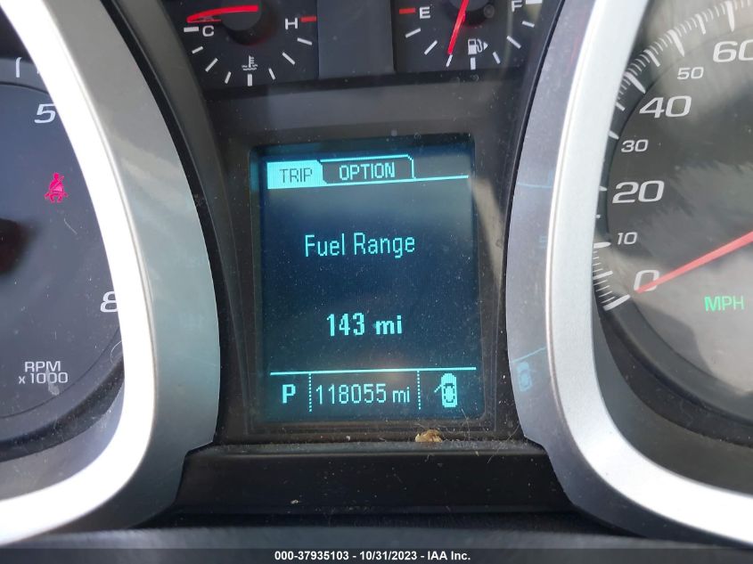 2013 CHEVROLET EQUINOX LTZ - 1GNFLGEKXDZ133720