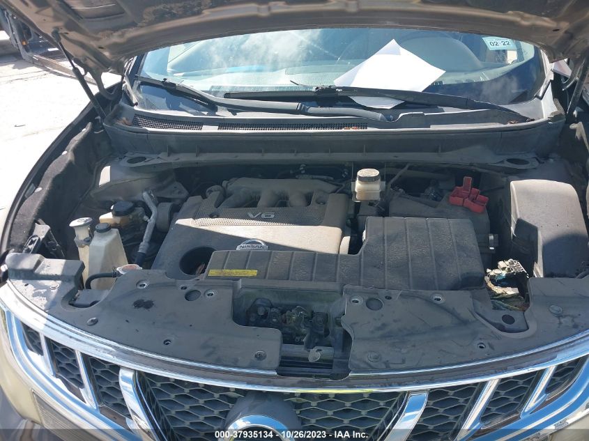 2014 NISSAN MURANO SV - JN8AZ1MU6EW420979