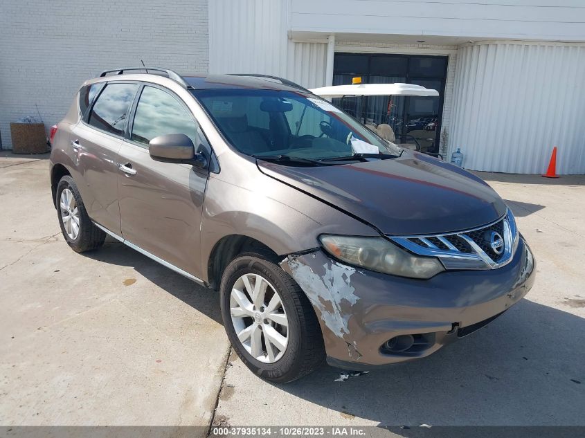 2014 NISSAN MURANO SV - JN8AZ1MU6EW420979