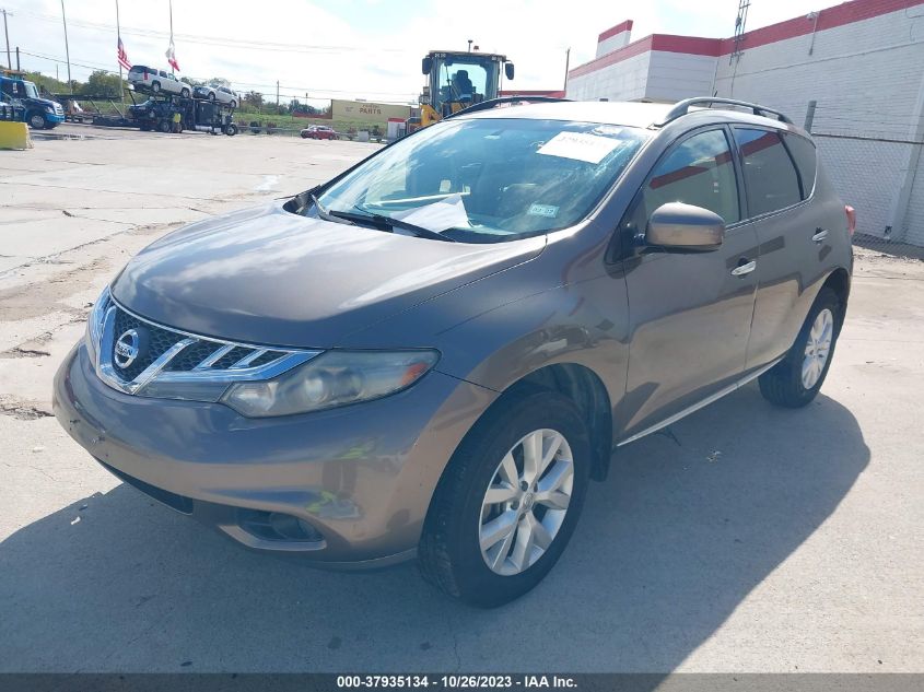 2014 NISSAN MURANO SV - JN8AZ1MU6EW420979