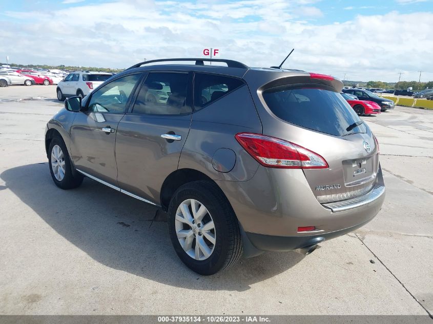 2014 NISSAN MURANO SV - JN8AZ1MU6EW420979