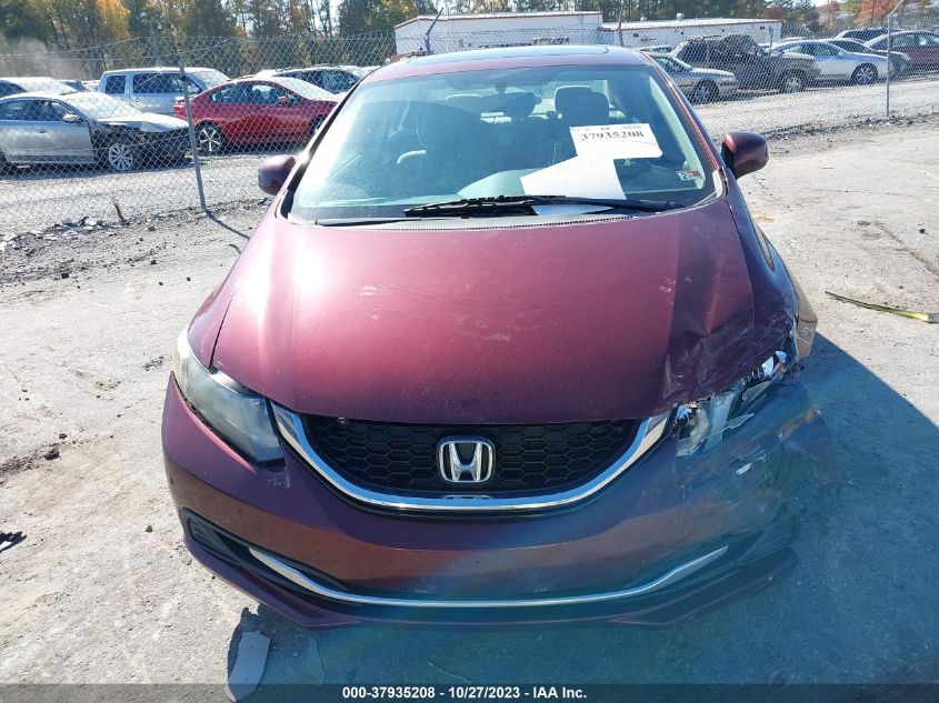 2013 HONDA CIVIC EX - 2HGFB2F8XDH555571