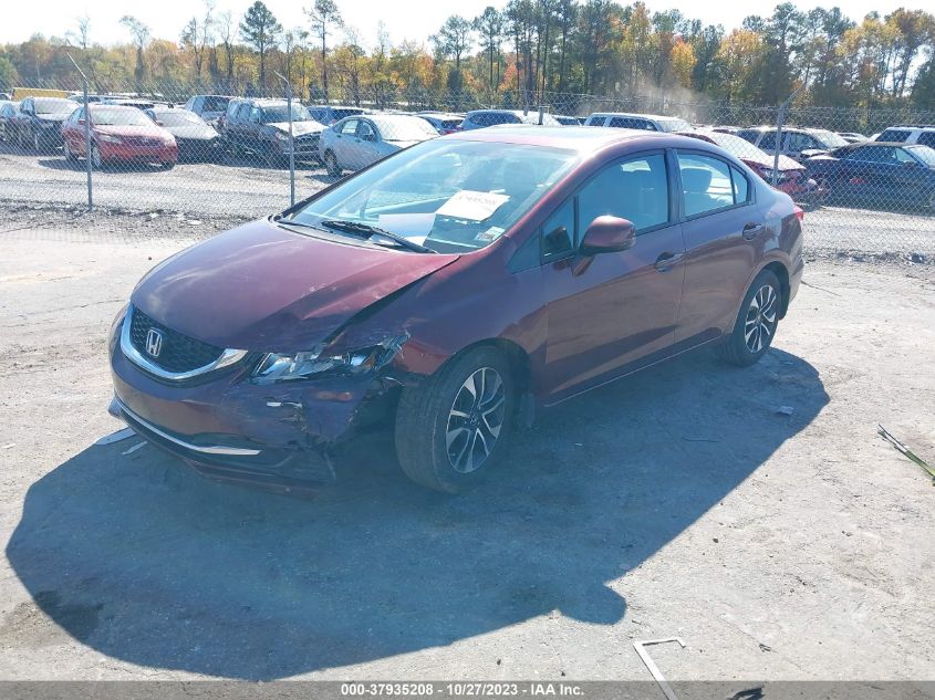 2013 HONDA CIVIC EX - 2HGFB2F8XDH555571