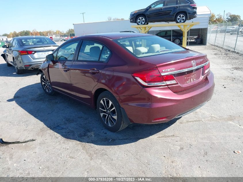 2013 HONDA CIVIC EX - 2HGFB2F8XDH555571