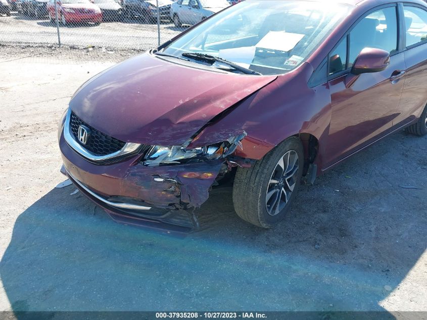 2013 HONDA CIVIC EX - 2HGFB2F8XDH555571