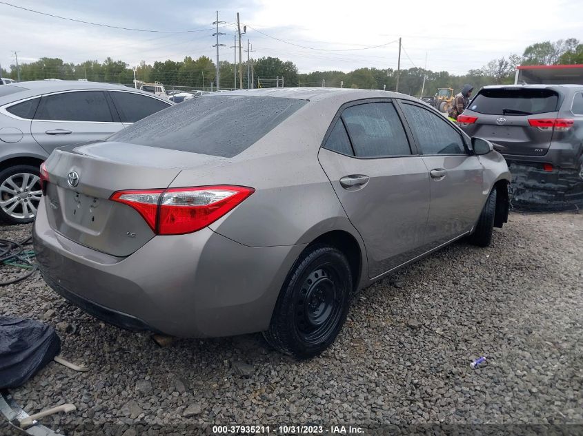 2014 TOYOTA COROLLA L/LE/S/S PLUS/LE PLUS - 5YFBURHE2EP124818