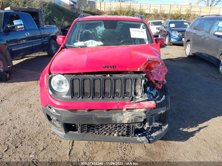 2018 JEEP RENEGADE LATITUDE - ZACCJABB4JPG69477