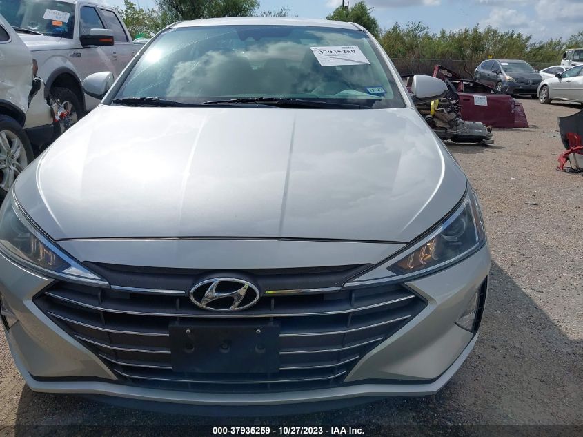 2019 HYUNDAI ELANTRA SEL - 5NPD84LF3KH421640