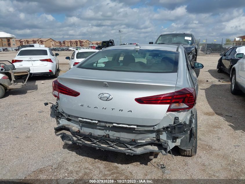 2019 HYUNDAI ELANTRA SEL - 5NPD84LF3KH421640