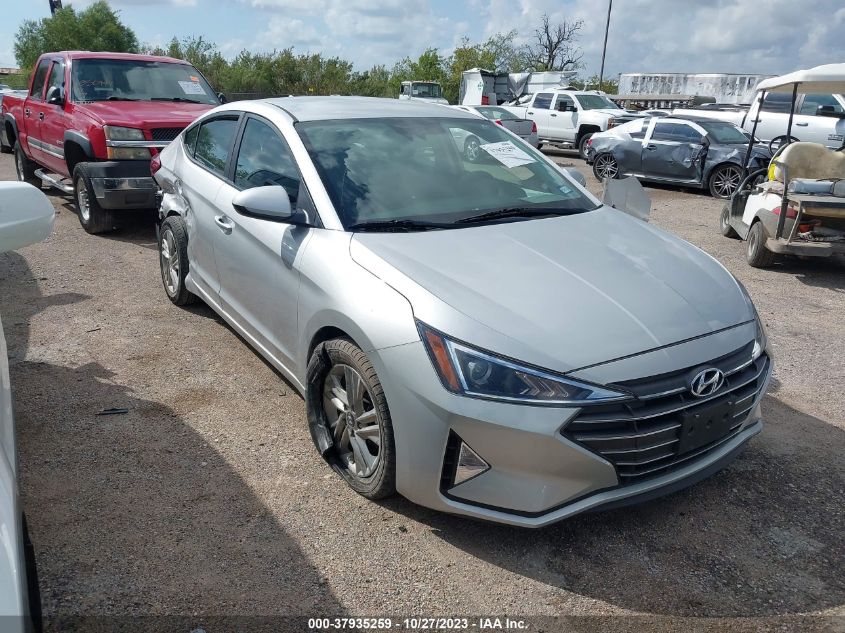 2019 HYUNDAI ELANTRA SEL - 5NPD84LF3KH421640