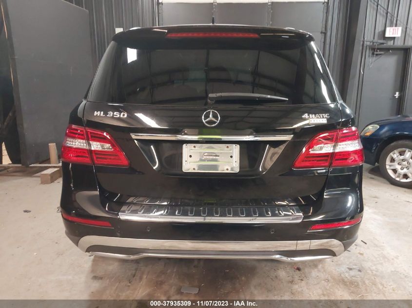 2013 MERCEDES-BENZ M-CLASS ML 350 4JGDA5HB7DA210561