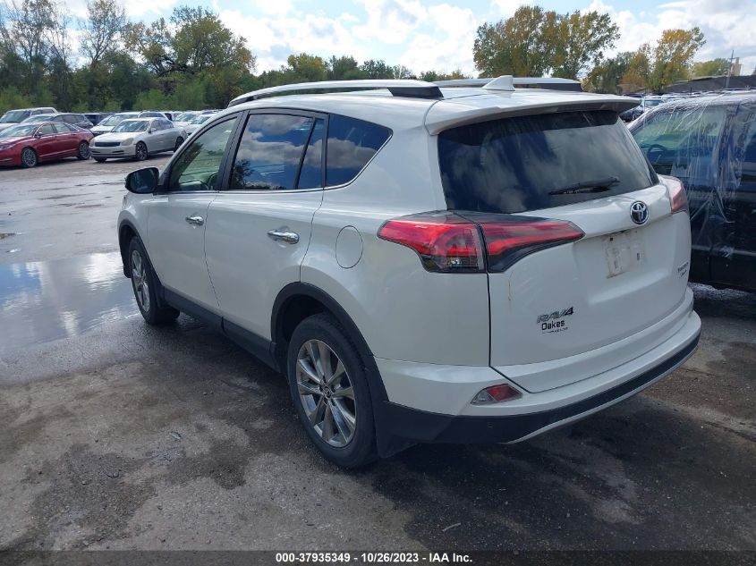 2016 TOYOTA RAV4 LIMITED - JTMDFREV9GJ056578