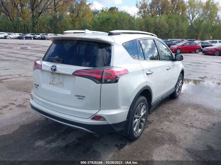 2016 TOYOTA RAV4 LIMITED - JTMDFREV9GJ056578