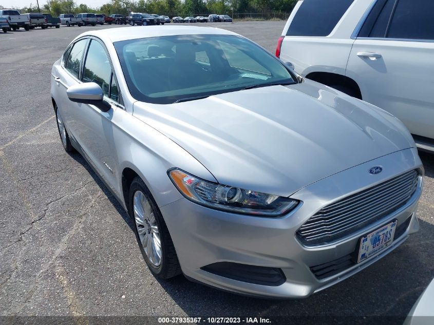 2016 FORD FUSION S HYBRID - 3FA6P0UU5GR369682