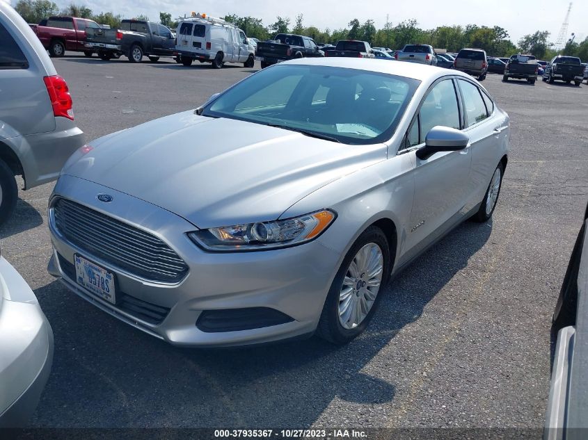 2016 FORD FUSION S HYBRID - 3FA6P0UU5GR369682