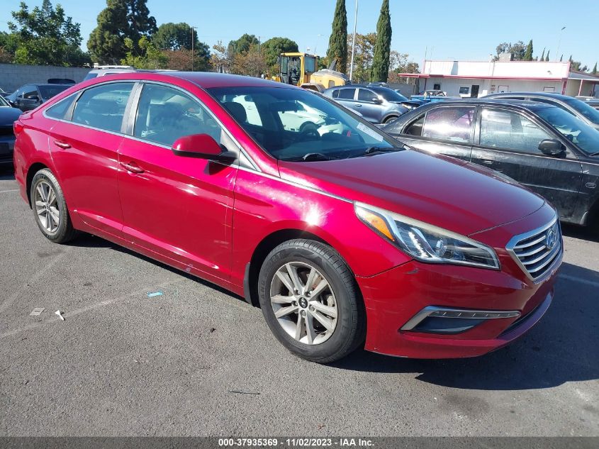 2015 HYUNDAI SONATA 2.4L SE - 5NPE24AF6FH141306