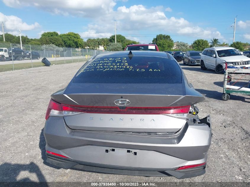 2022 HYUNDAI ELANTRA SE - KMHLL4AG1NU325405