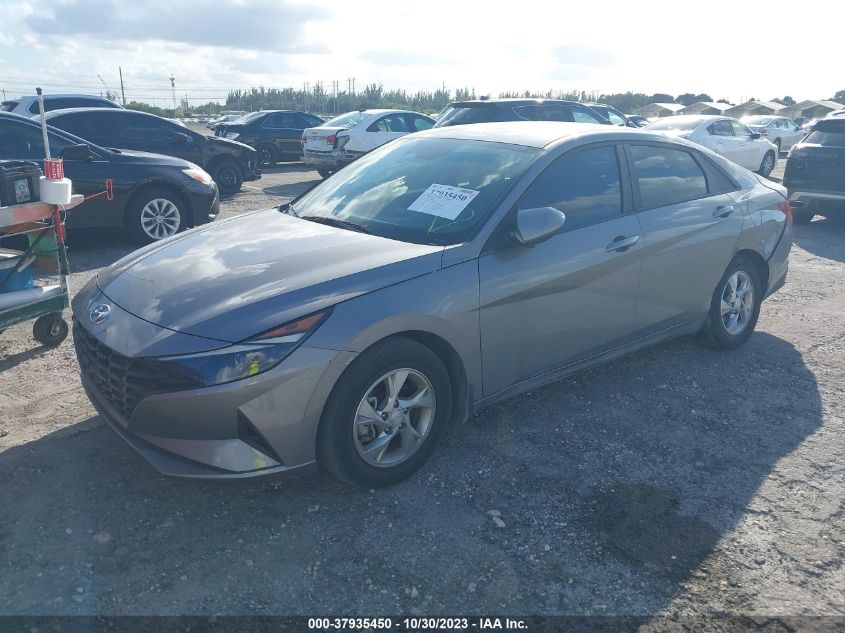 2022 HYUNDAI ELANTRA SE - KMHLL4AG1NU325405