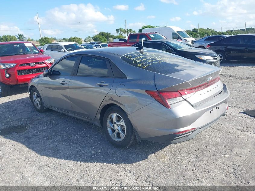 2022 HYUNDAI ELANTRA SE - KMHLL4AG1NU325405