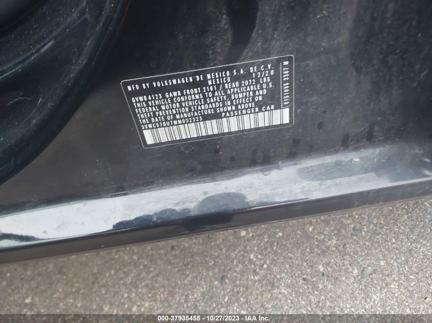2021 VOLKSWAGEN JETTA S/SE/R-LINE - 3VWC57BU7MM032323