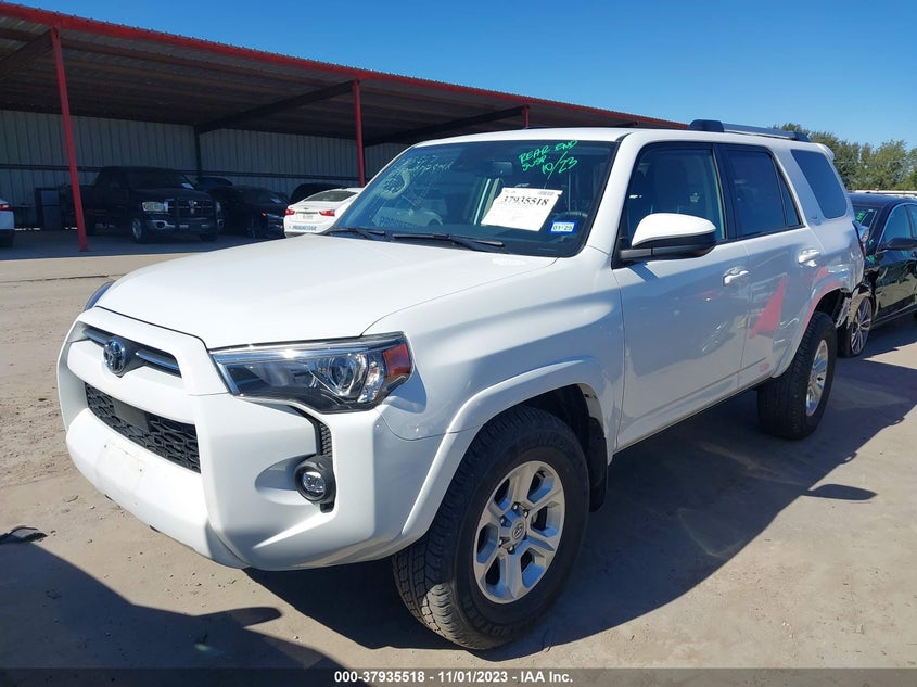 VIN JTEEU5JR7P5287429 2023 TOYOTA 4RUNNER SR5